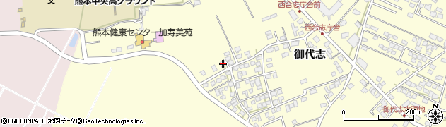 熊本県合志市御代志2005周辺の地図