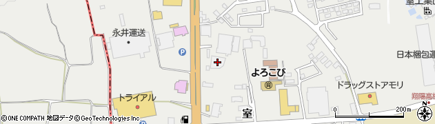 熊本県菊池郡大津町室1715周辺の地図