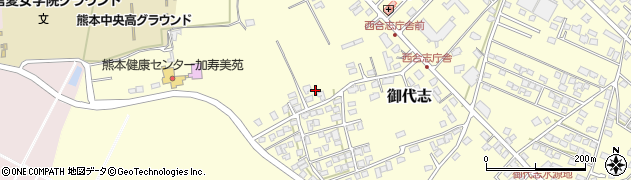 熊本県合志市御代志2008周辺の地図