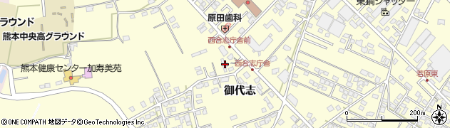 熊本県合志市御代志2035周辺の地図