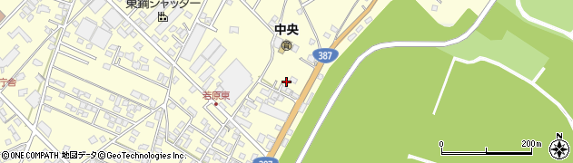 熊本県合志市御代志1617周辺の地図