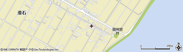熊本県玉名市滑石3421周辺の地図