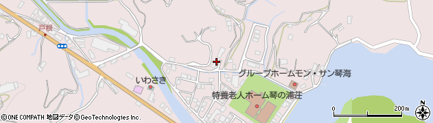 長崎県長崎市琴海戸根町731周辺の地図