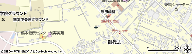 熊本県合志市御代志2031周辺の地図