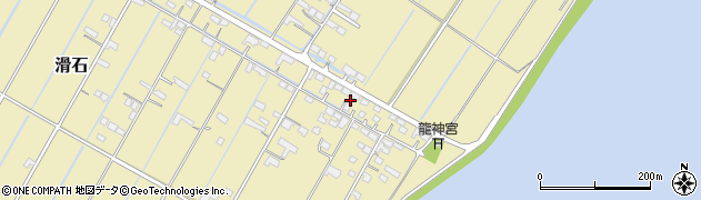 熊本県玉名市滑石4346周辺の地図