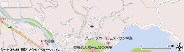 長崎県長崎市琴海戸根町739-21周辺の地図