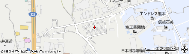 熊本県菊池郡大津町室1676周辺の地図