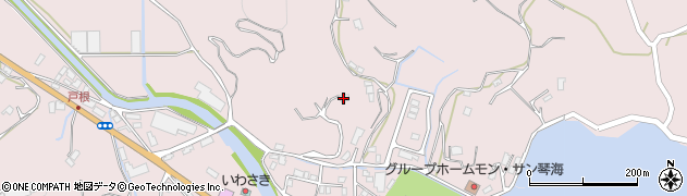 長崎県長崎市琴海戸根町730周辺の地図