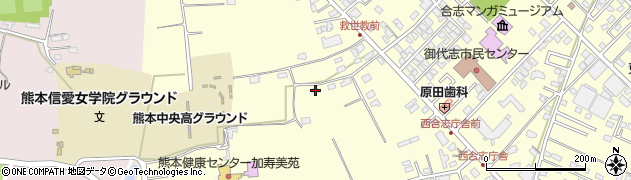 熊本県合志市御代志2021周辺の地図