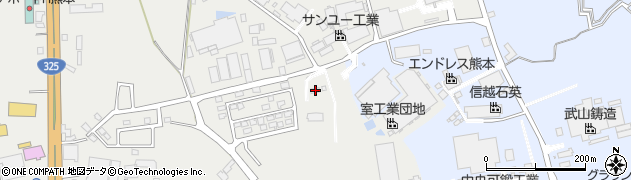 熊本県菊池郡大津町室1680周辺の地図