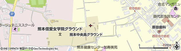 熊本県合志市御代志2064周辺の地図