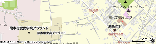 熊本県合志市御代志2024周辺の地図