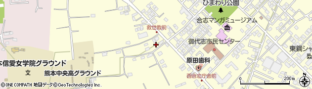 熊本県合志市御代志2027周辺の地図
