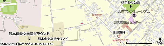 熊本県合志市御代志2046周辺の地図