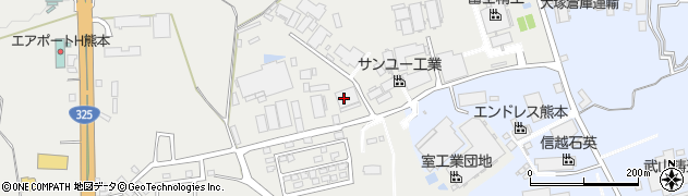 フェニックス精工株式会社　熊本工場周辺の地図