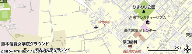 熊本県合志市御代志2045周辺の地図