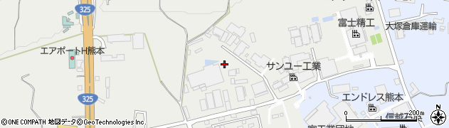熊本県菊池郡大津町室1578周辺の地図