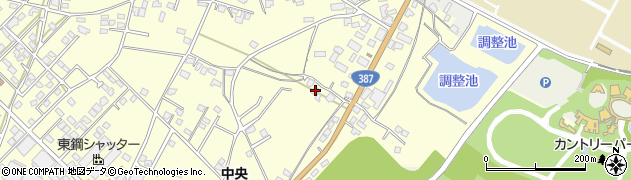 熊本県合志市御代志1640周辺の地図