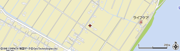 熊本県玉名市滑石2874周辺の地図