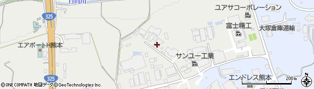 熊本県菊池郡大津町室1646周辺の地図