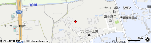 熊本県菊池郡大津町室1645周辺の地図