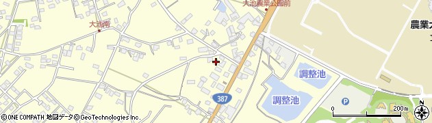 熊本県合志市御代志1482周辺の地図