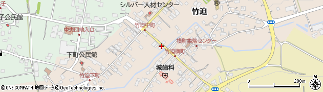 熊本県合志市竹迫1957周辺の地図
