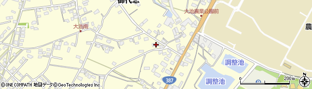 熊本県合志市御代志1513周辺の地図