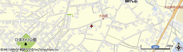 熊本県合志市御代志1453周辺の地図