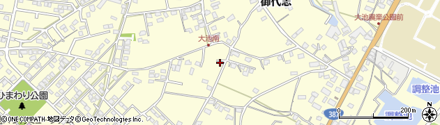 熊本県合志市御代志1460周辺の地図