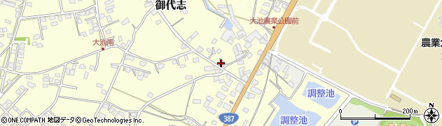 熊本県合志市御代志872周辺の地図