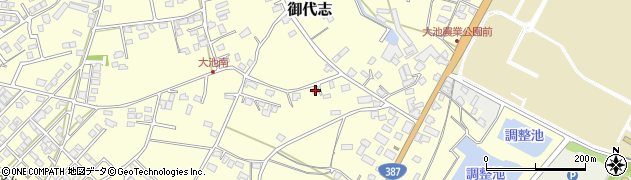 熊本県合志市御代志1492周辺の地図