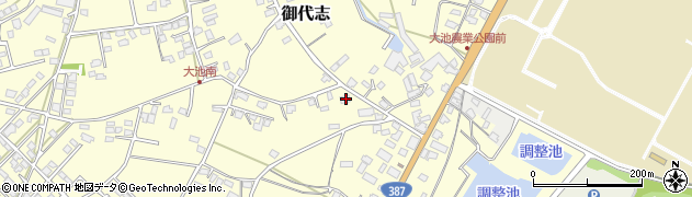熊本県合志市御代志1512周辺の地図