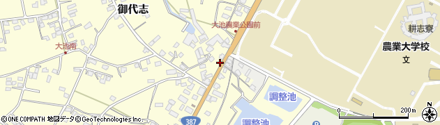 熊本県合志市御代志857周辺の地図