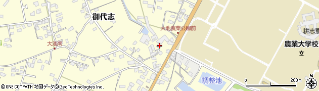熊本県合志市御代志854周辺の地図