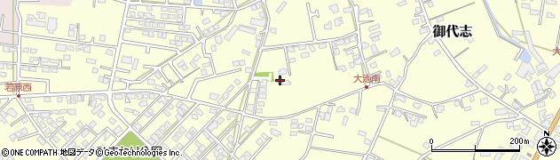 熊本県合志市御代志1434周辺の地図