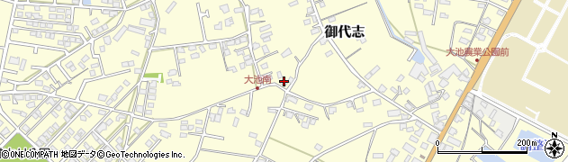 熊本県合志市御代志1418周辺の地図