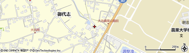 熊本県合志市御代志860周辺の地図