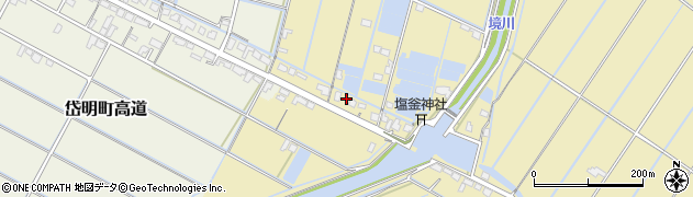 熊本県玉名市滑石3293周辺の地図