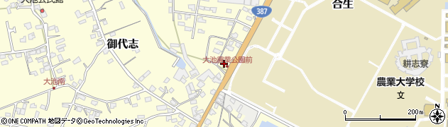 熊本県合志市御代志852周辺の地図