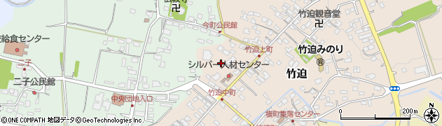 熊本県合志市竹迫1734周辺の地図
