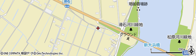 熊本県玉名市滑石2332周辺の地図