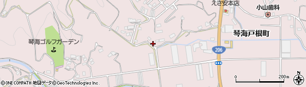 長崎県長崎市琴海戸根町1425周辺の地図
