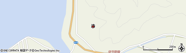 高知県宿毛市小筑紫町（湊）周辺の地図