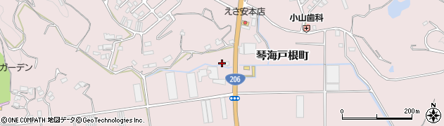 長崎県長崎市琴海戸根町2647周辺の地図