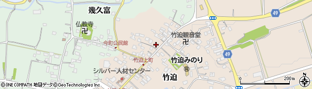 熊本県合志市竹迫1681周辺の地図