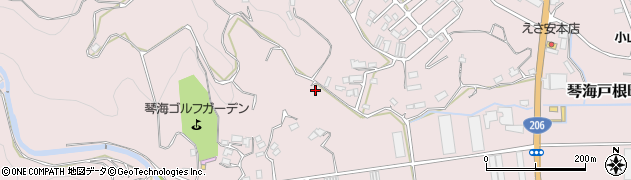 長崎県長崎市琴海戸根町1480周辺の地図