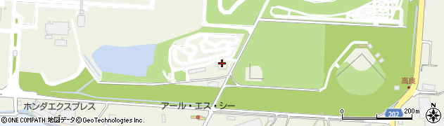 ホンダ開発株式会社　熊本事業部・管理課周辺の地図
