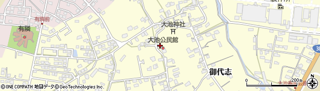 熊本県合志市御代志1378周辺の地図