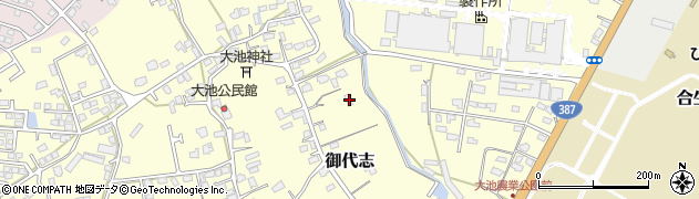 熊本県合志市御代志914周辺の地図